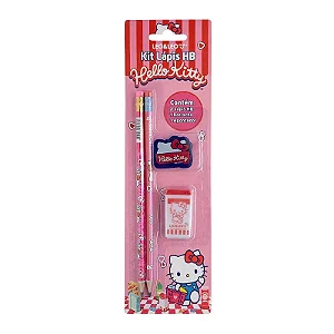 Kit Escolar Hello Kitty 4 peças - LEO E LEO