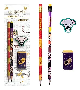 Kit Escolar Harry Potter 4 peças - LEO E LEO