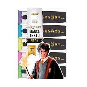 Marca texto Harry Potter 5 cores - LEO E LEO