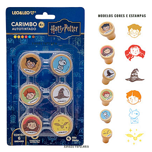 Carimbo HARRY POTTER - BLISTER C/ 6 UND - LEOELEO
