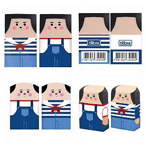 Borracha Calvinho - CAIXA C/12 UND - TILIBRA