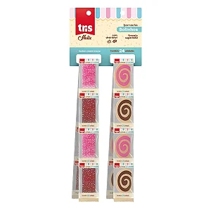 Borracha  HOLIC BOLINHOS - DISPLAY COM 24UND - TRIS