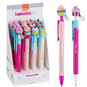 Lapiseira divertida TUTTI FRUTTI  0,7MM - CX 12 UND - BRW
