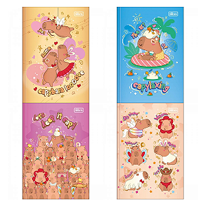 Caderno brochura 1/4 CAPYCLUB 80F - TILIBRA