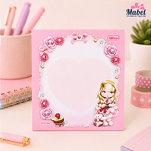 Bloco tilembrete Jolie 100F - UNIDADE - TILIBRA