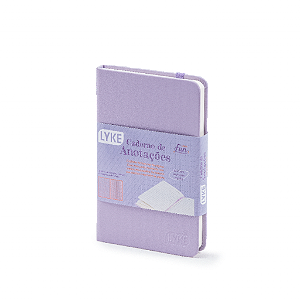 Caderno de anotações Pautado Lilás - UNIDADE - LYKE