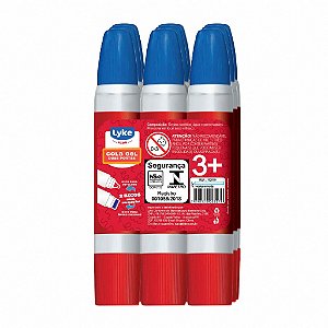 Cola Gel 2 pontas- 38 GRS - CX 12 UNDS - LYKE