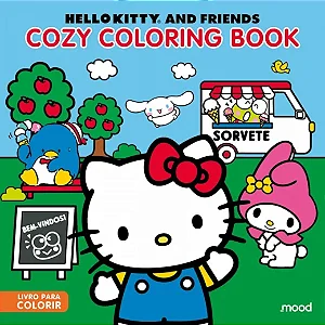 Livro de Colorir - Hello Kitty - Cozy Coloring Book - CIRANDA CULTURAL