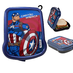 Sanduicheira CAPITÃO AMERICA - UNIDADE - PLASÚTIL
