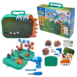 KIt de Ferramentas DINO- CAIXA C/ 228 PECAS - LETRON