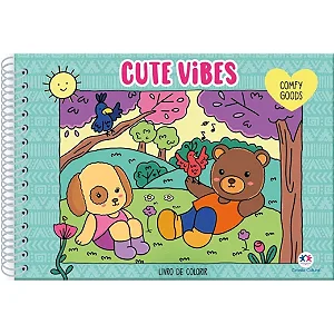 Livro de Colorir - Cute Vibes - CIRANDA CULTURAL