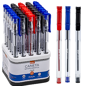 Caneta Esferográfica 0,5 MM ESCRIBA - DISPLAY C/ 30UND - BRW