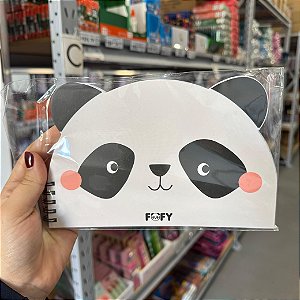 Caderno panda Médio - UNIDADE  - FOFY