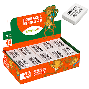 Borracha Branca 40 CX/40 UND - LEOELEO