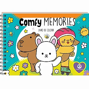 Livro de Colorir - Comfy Memories - 48 páginas - CIRANDA CULTURAL