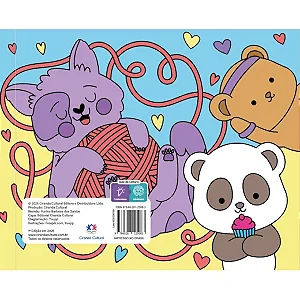Livro de Colorir - Fluffy Animals  - CIRANDA CULTURAL