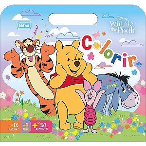 Maleta para colorir - POOH - UND - TILIBRA