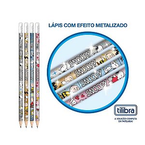 Lápis Preto RD C/B N2 SNOOPY - UNIDADE SORTIDA - TILIBRA