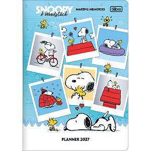 Agenda Planner Grampeado SNOOPY 2027- UND SORTIDA - TILIBRA