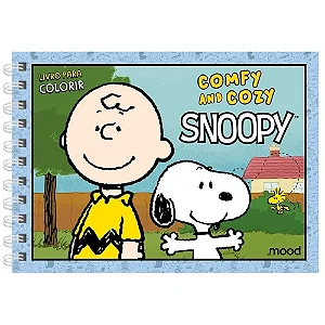 Livro de colorir oficial - Snoopy Comfy and Cozy - CIRANDA CULTURAL