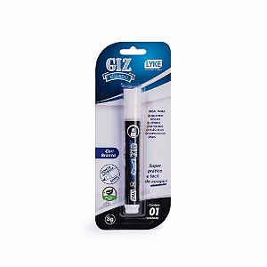 Giz Liquido Branco  8G - (BLISTER) - 1 UND - LYKE