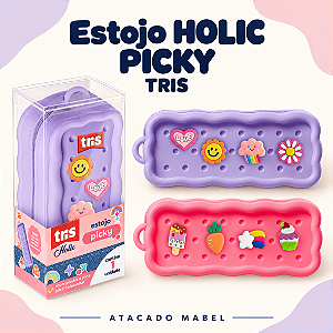 Estojo Holic PICKY+ PINS - UNIDADE - TRIS