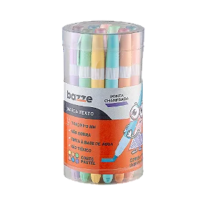 Marca texto pastel - PT 24UND -BAZZE