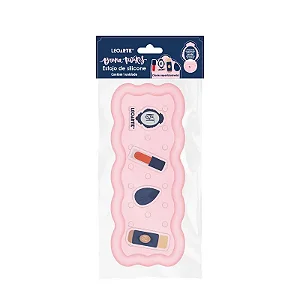 Estojo de Silicone COM PINS BRUNA TAVARES - OPPBAG C/ 1 UNID. - LEOARTE