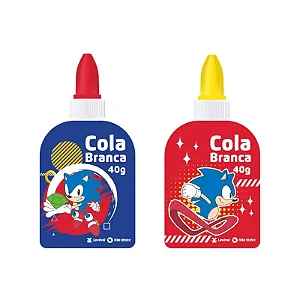 Cola Branca Escolar Liquida -  SONIC 40GRAMAS - UNIDADE - LEO E LEO
