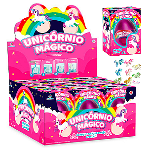 Brinquedo OVO unicórnio Mágico  - UNIDADE - POLIBRINQ