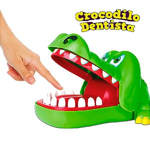 Brinquedo CROCODILO DENTISTA -  POLIBRINQ