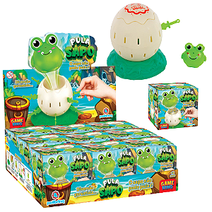 Brinquedo PULA SAPO  - CX 1 UNIDADE - POLIBRINQ