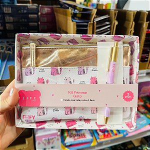 KIT FEMME GATO - KIT 2 PEÇAS  - FOFY