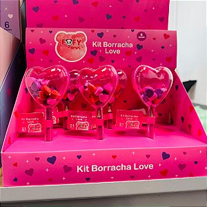 Borracha KIT LOVE - CAIXA 6 UND  - FOFY