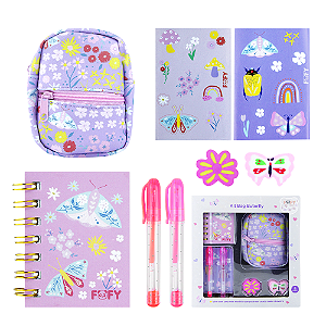 Kit BAG BUTTERFLY - KIT 8 PEÇAS  - FOFY