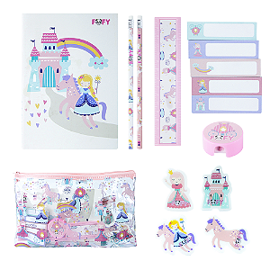 Kit artistico PRINCESA - KIT 10 peças  - FOFY