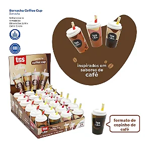 Borracha HOLIC COFFEE CUP - DISPLAY 24UND - TRIS