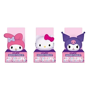 Apontador  HELLO KITTY E AMIGOS SORTIDO -  UNIDADE -  LEOARTE