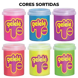 Gelelé Slime Pote 152g  Tradicional -  UNIDADE SORTIDA - DOCE BRINQUEDO