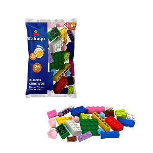 Bloco de Montar CLASSICOS CRIATIVOS 25 PCS - XALINGO