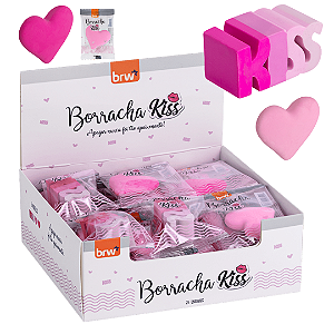 Borracha KISS - DISPLAY C/ 24UND - BRW