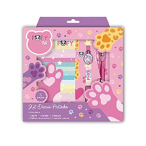 Kit Diário Patinha - KIT 5 PEÇAS - FOFY