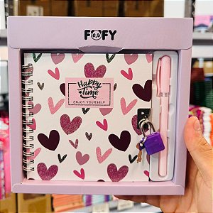 Diário Amor LILÁS- FOFY