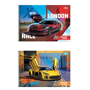 Caderno Espiral Cartografia RACING 80F - UND SORTIDA - TILIBRA