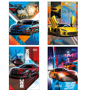 Caderno Brochura CD 1/4 X-RACING 80F - UND SORTIDA - TILIBRA