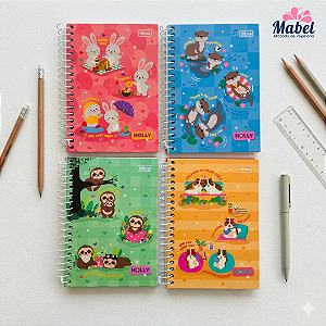 Caderno CD UNIV HOLLY 10M 160F - UND SORTIDA - TILIBRA