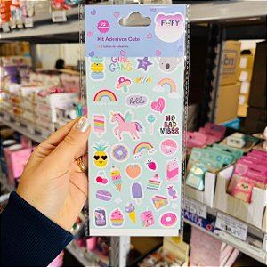 Adesivos Cute - UNIDADE - FOFY