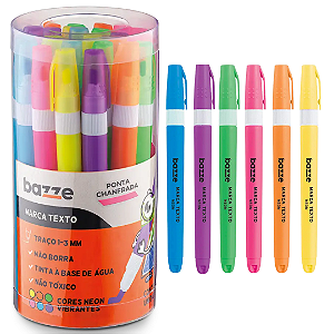 Marca texto NEON - PT 24UND - BAZZE