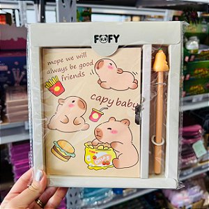 Diário CAPY comidinha - FOFY