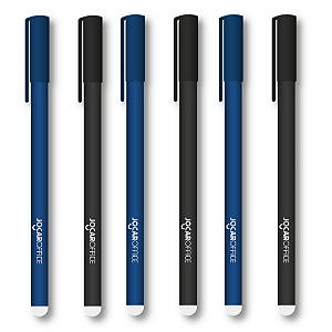 Caneta Apagável GEL 0.7 AZUL/PRETA -BLISTER 1 UND  CORES SORTIDAS - JOCAR OFFICE